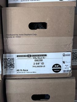 Pipe insulation  2 5/8” ID