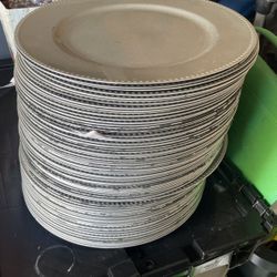 charger silver plates 