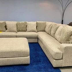 New/ Special Price/ Oversized Sectional, Seccional, Couch/ Delivery Available,  Financing Options 