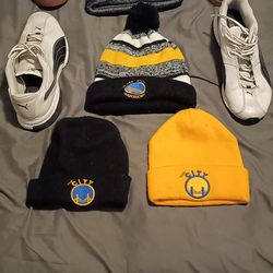 shoes & beanies the price is for everything