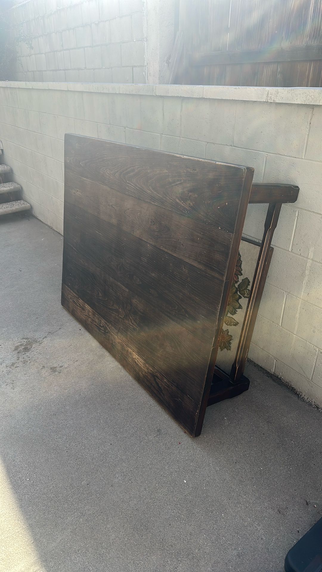 Big Wooden Coffee Table