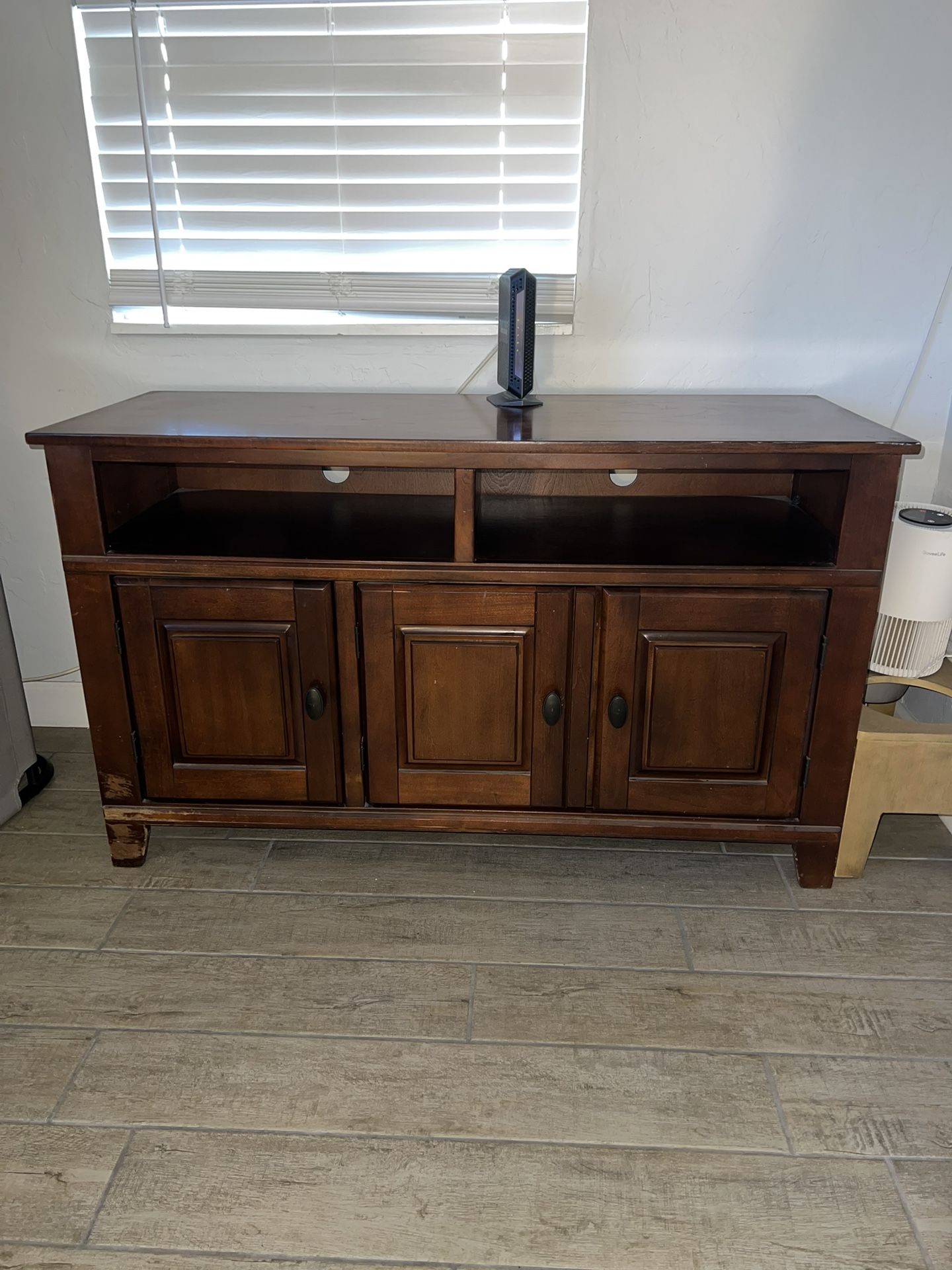 Wood TV Stand / Console / Storage Cabinet