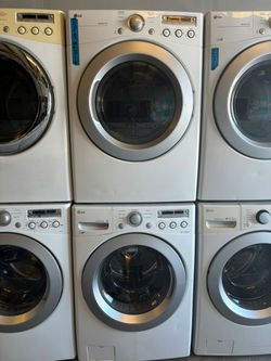 LG washer and electric dryer set $550 each set
