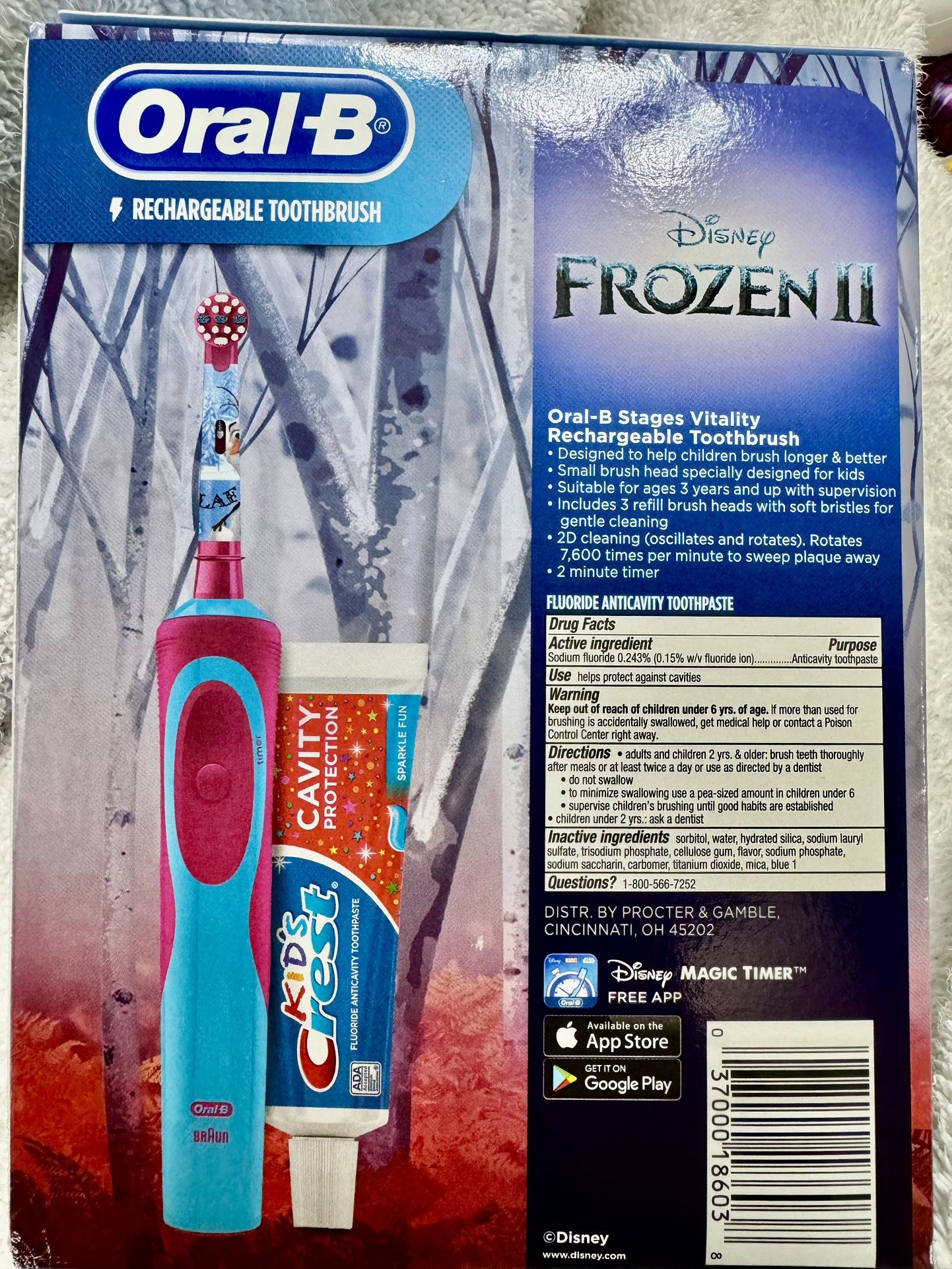 Discontinued Disney Rechargeable Toothbrush