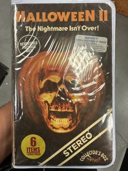 HALLOWEEN 2 VHS BOX