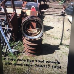 5 Ford Wide Five Wheels 