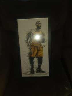 Lebron James diamond art