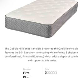 Cobble Hill New Queen Size Mattress 