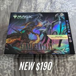 Magic The Gathering Final Fantasy Gift Bundle New