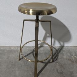 Bar Stool, Gold