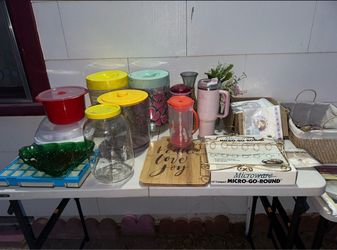 Kitchen Items  Shoes Jewerly Yard Moving Sale