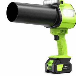 OGERY Brushless Leaf Blower Cordless with Lights, Powerful 1 Battery Open Box