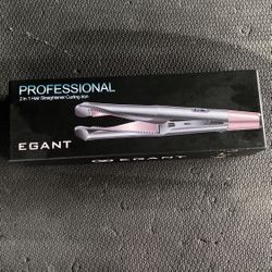Professional 2in 1 Straightener curling iron