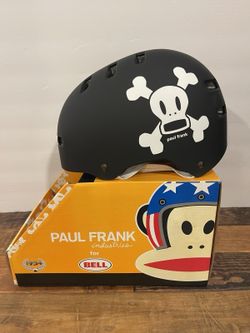 NEW Bell Faction Paul Frank Skull BMX Skate Helmet Large 58-63cm NOS 2011