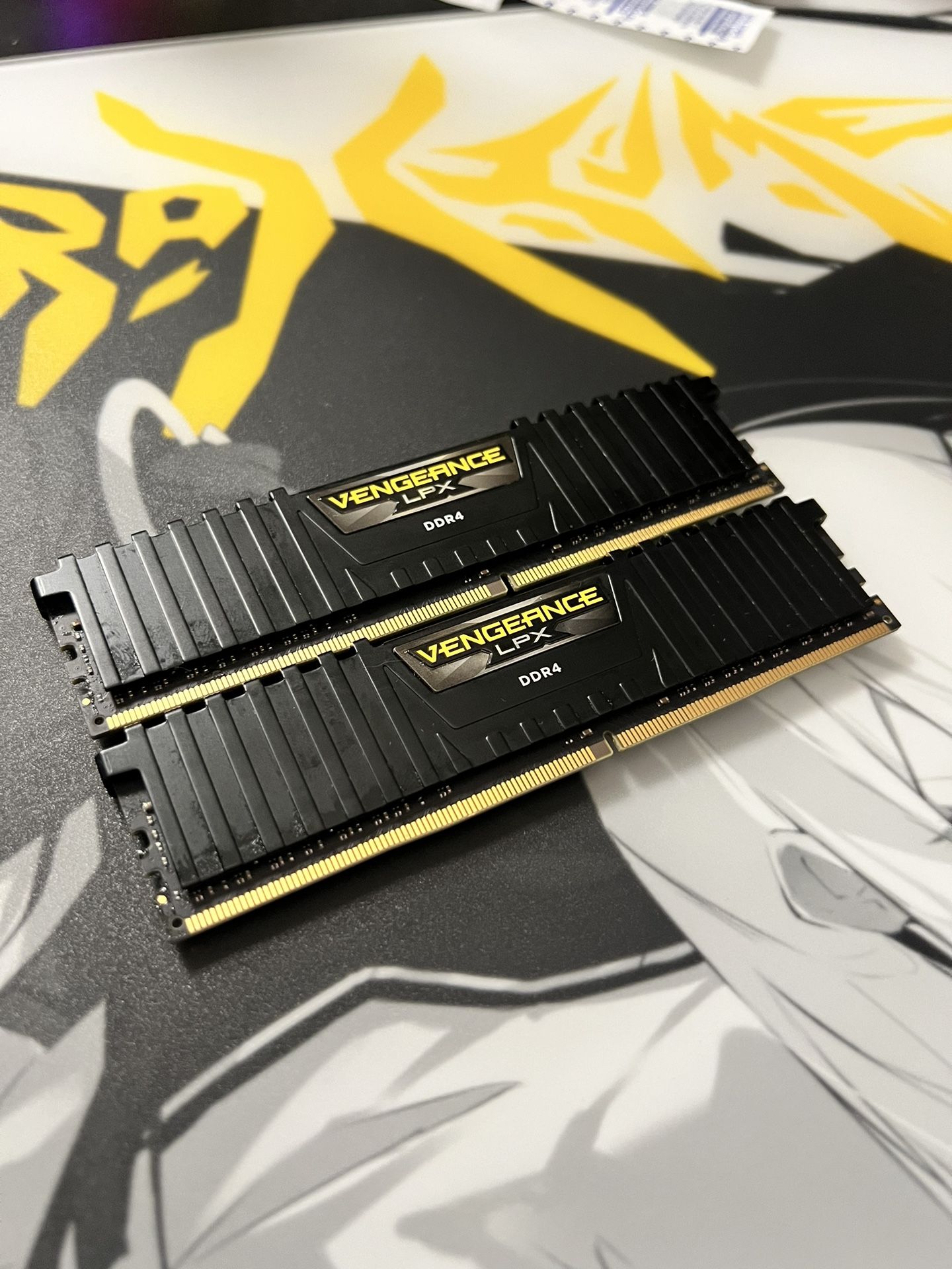 CORSAIR Vengeance LPX DDR4 RAM 32GB (2x16GB) 3200MHz CL16-20-20-38 1.35V Intel AMD Desktop Computer Memory - Black (CMK32GX4M2E3200C16)