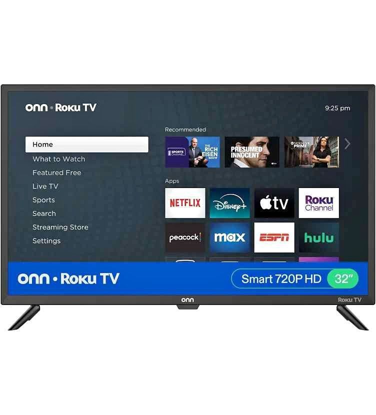 onn 32” Roku Smart TV
2 Remotes & User's Guide
(LIKE NEW CONDITION)