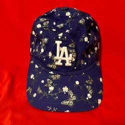 Wmns New Era MLB LA Dodgers Bloom Adjustable Hat