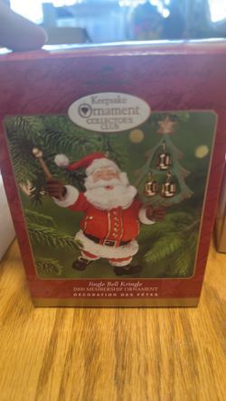Hallmark Santa Ornaments