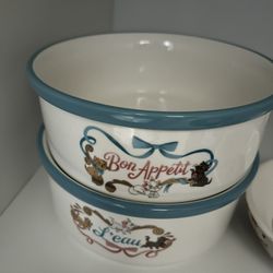 Disney Pet Dishes - Gifted Don’t Use 