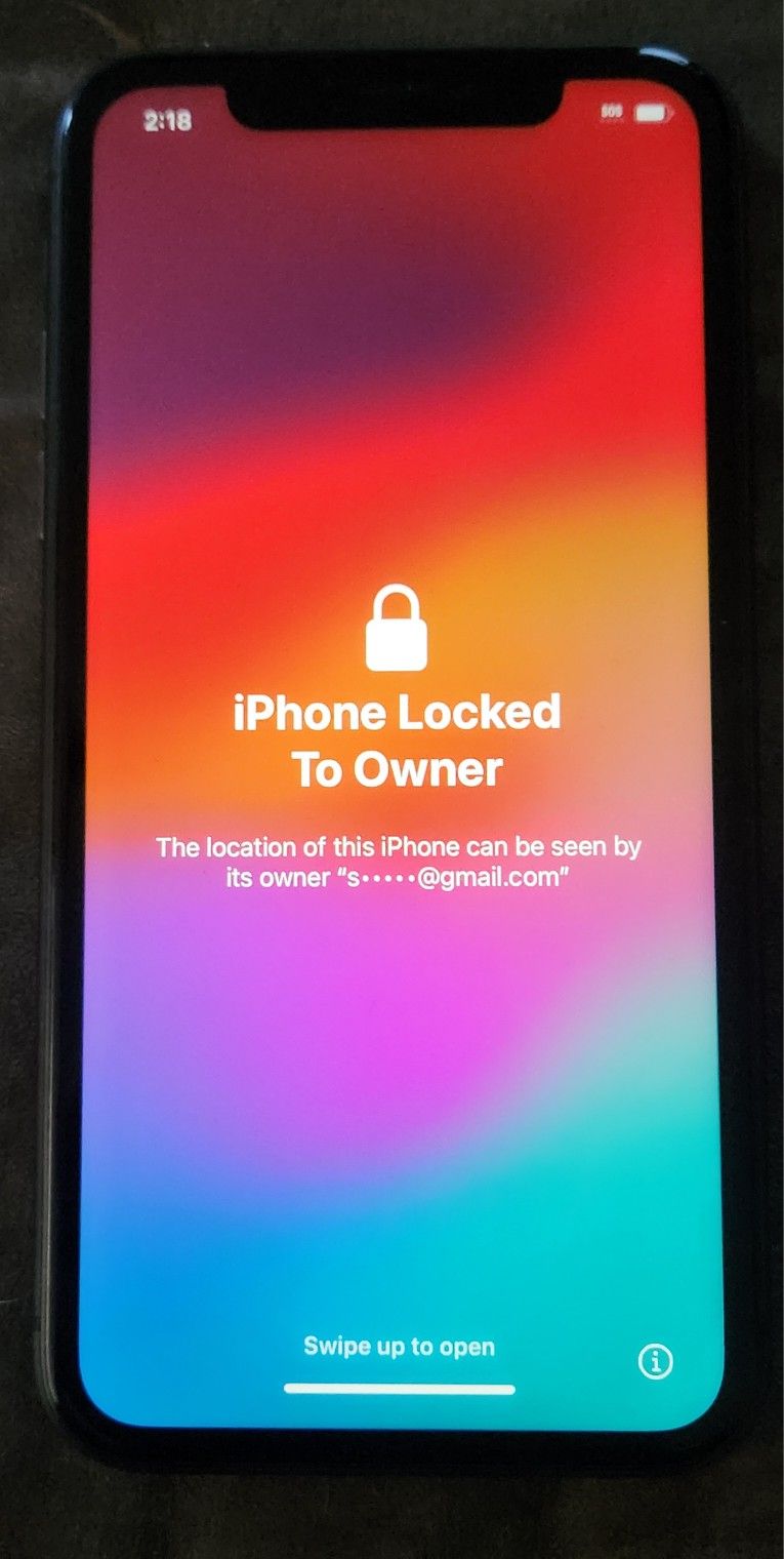 iPhone 11 iCloud Locked