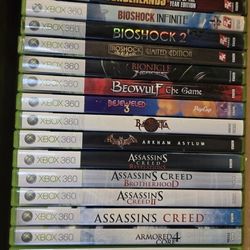 Xbox 360 & XBOX One Games For Sale