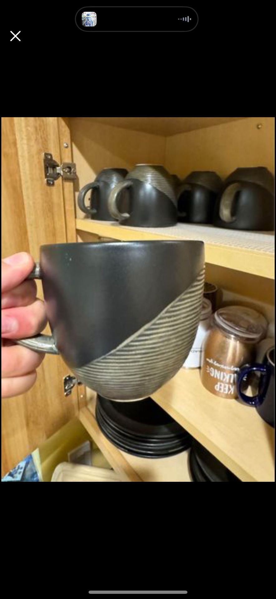MUGS FOR SALE Night Surf by Pfaltzgraff MUG 4" TALL