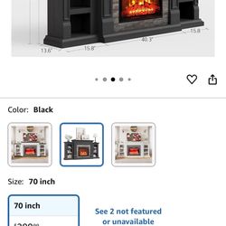 Tv Stand With Fireplace 