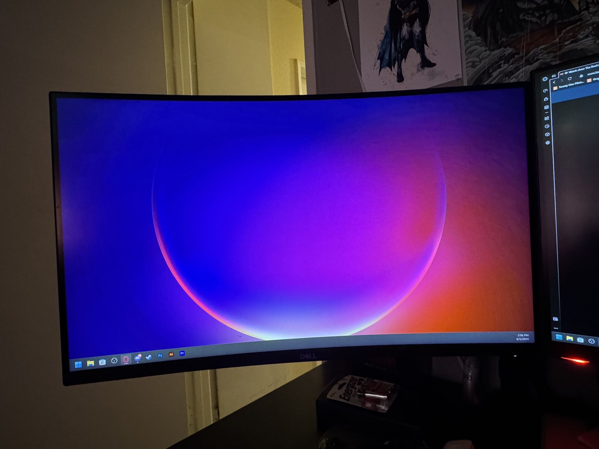 Dell 27 Inch CURVED 144hz Monitor