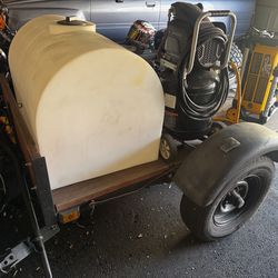 Car detailing trailer