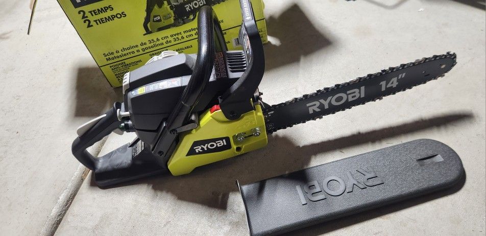 RYOBI
14 in. 37cc 2-Cycle Gas Chainsaw