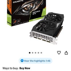GeForce GTX 1660 graphics card