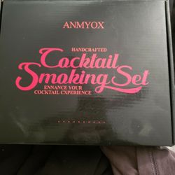 Whiskey Cocktail Smoking Set