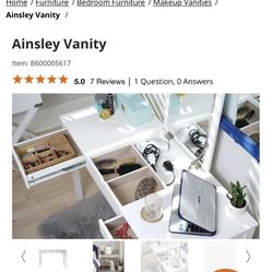 White Vanity
