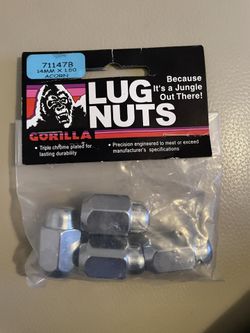 4.3 out of 5 stars311 Reviews Gorilla Lug Nuts (14mm x 1.50 Thread Size)