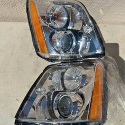 06-11 Cadillac DTS Headlights Faros Calaveras Micas Luces 