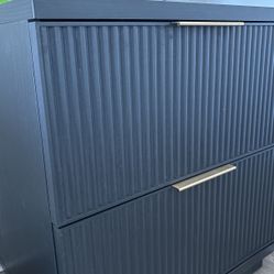 Black Night Stand (2) Brand New 