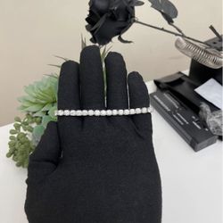 Brand New Moissanite Tennis Bracelet (With GRA Certification)