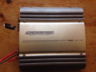 Crossfire mosfet car amp
