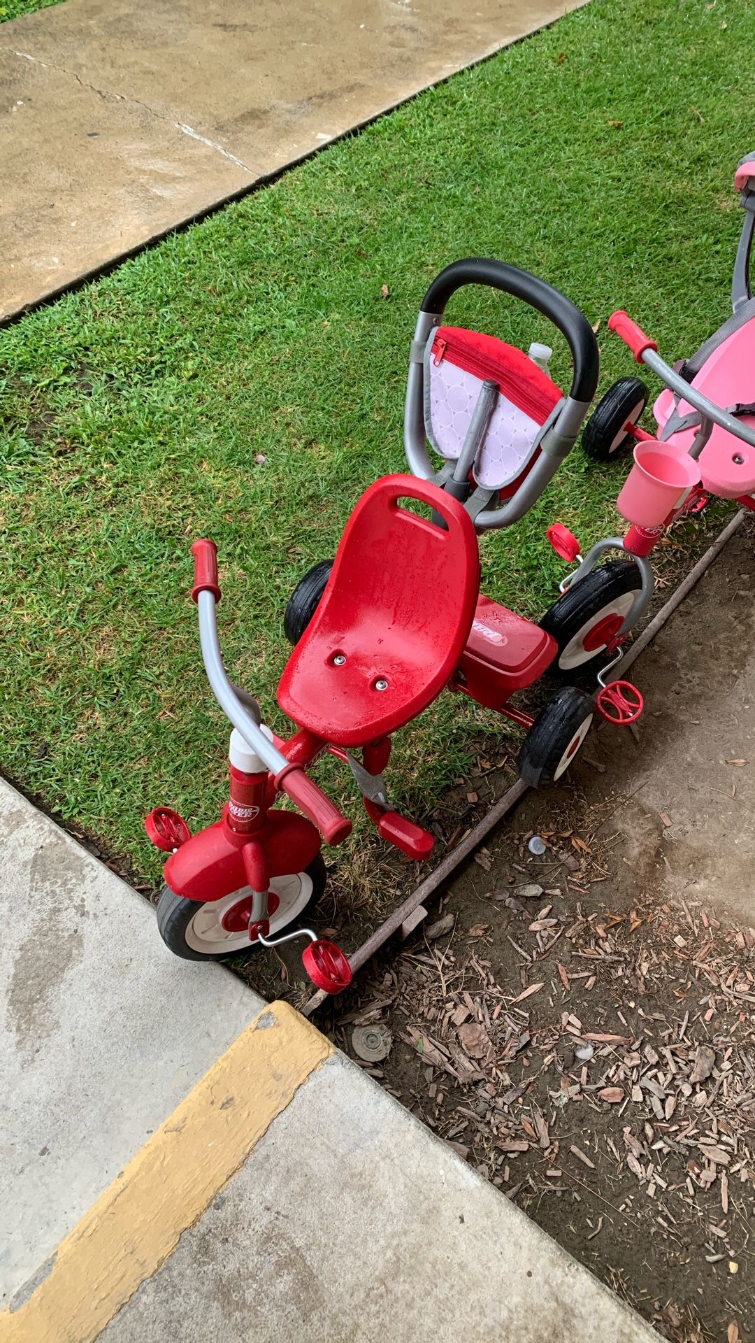 Red And Pink Radio Flyer Kids’ Bikes