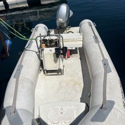 2021 Honda 40 Hp With An Avon Inflatable 