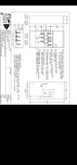 1200 Amp CT Cabinet 3p 4W