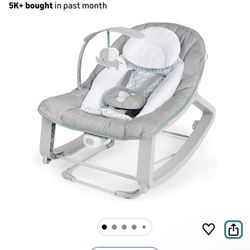Ingenuity Keep Cozy 3-in-1 Vibrating Baby Bouncer, Rocker & Toddler Seat
