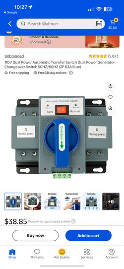 110 Dual Power Transfer