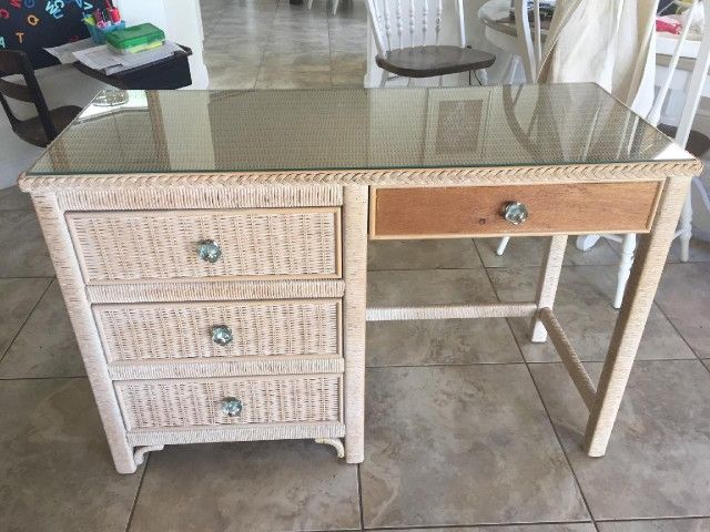 Henry Link Wicker Desk