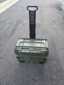Snap on portable tool box