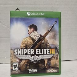 Sniper  Elite Xbox One  Game