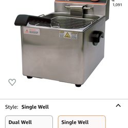 Winco 16 Oil Capacity Fryer 