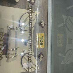 Solid 14kt Cuban Bracelet