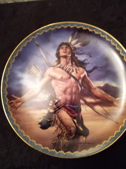 Indian Collector's Plate