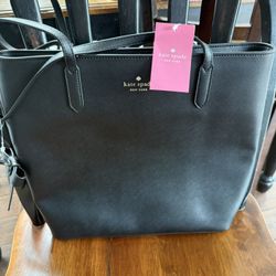 NET Kate Spade Black Brynn Tote